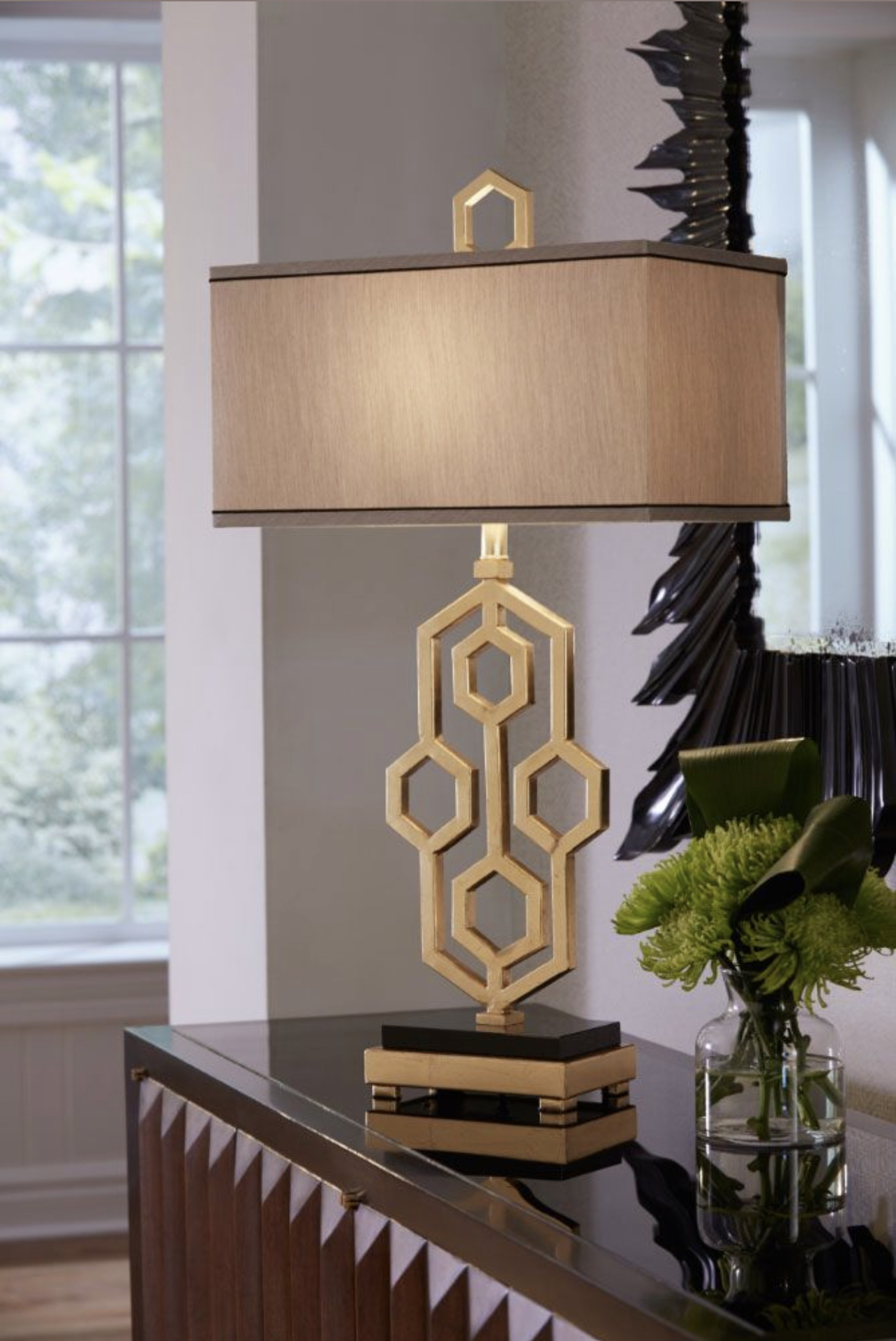 Abat, jour, luminaire, cuivre, laiton, d&eacute;coration, 