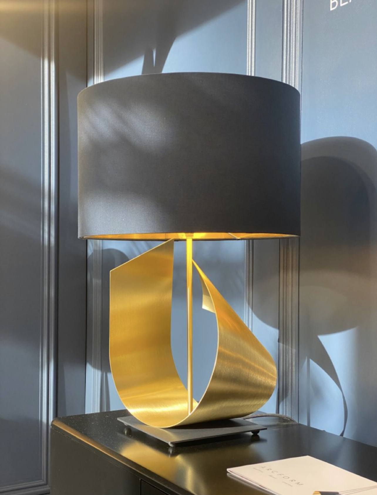 Abat, jour, luminaire, cuivre, laiton, d&eacute;coration, 