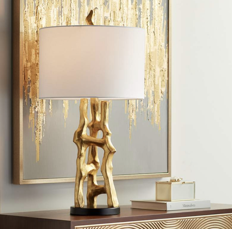 Abat, jour, luminaire, cuivre, laiton, d&eacute;coration, 