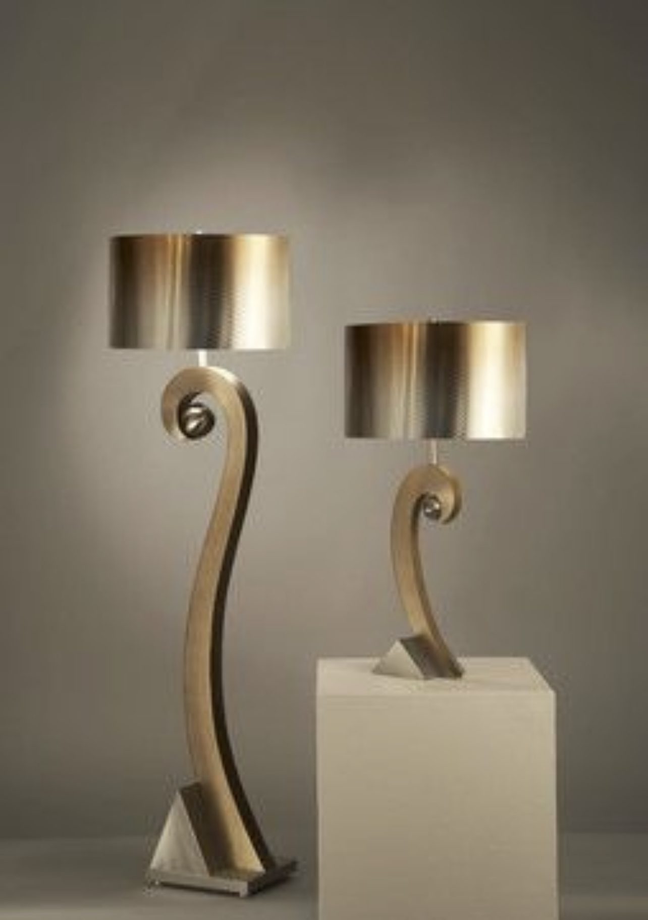 Abat, jour, luminaire, cuivre, laiton, d&eacute;coration, 